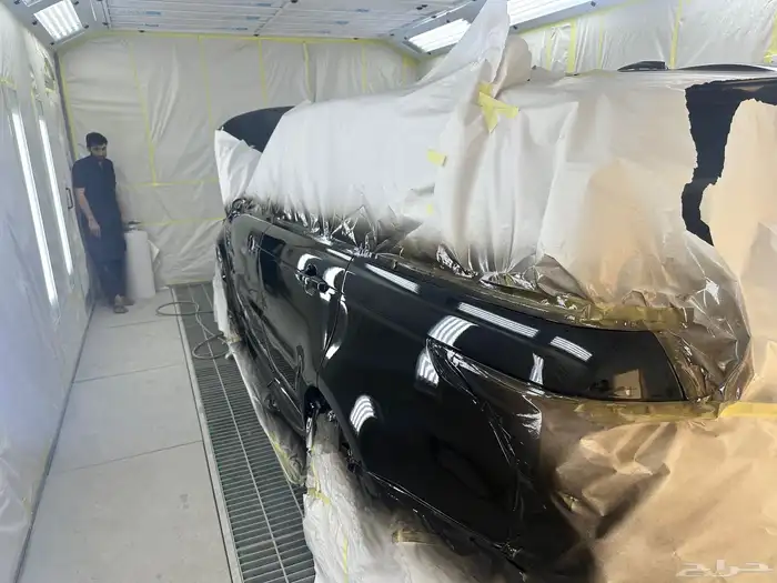 رش بوية الماني جودة ورشة سمكرة ميكانيكا   يوجد تابي و تامارا 35