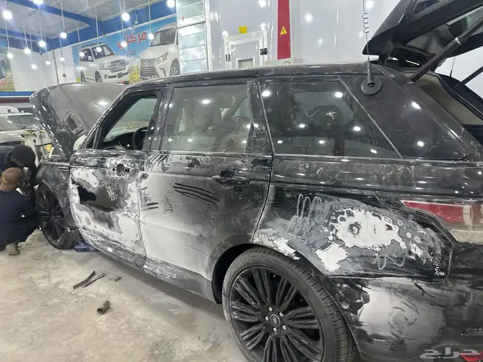 رش بوية الماني جودة ورشة سمكرة ميكانيكا   يوجد تابي و تامارا 28