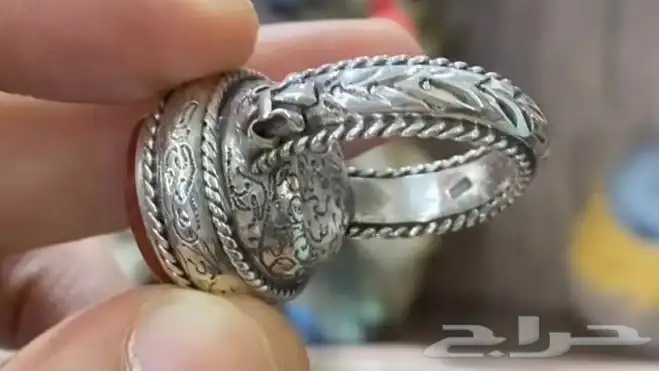 خواتم فضة للمتميزين بأحجار كريمة 92