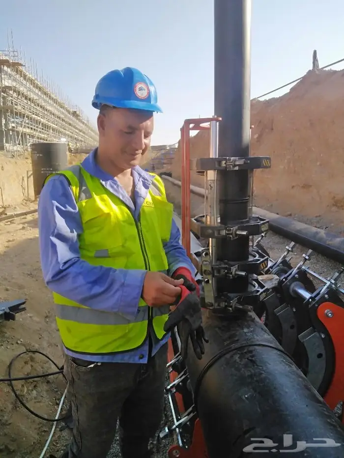 لحام مواسير البولي ايثليين 8