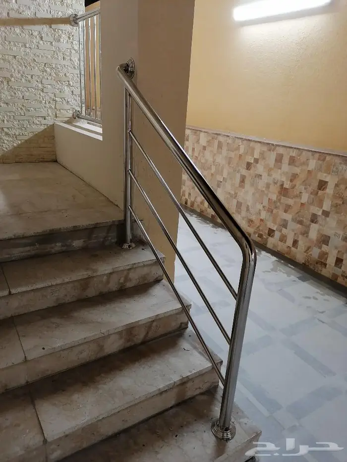 درج درابزين سلم لكبار السن استانلس استيل تايواني 304 5