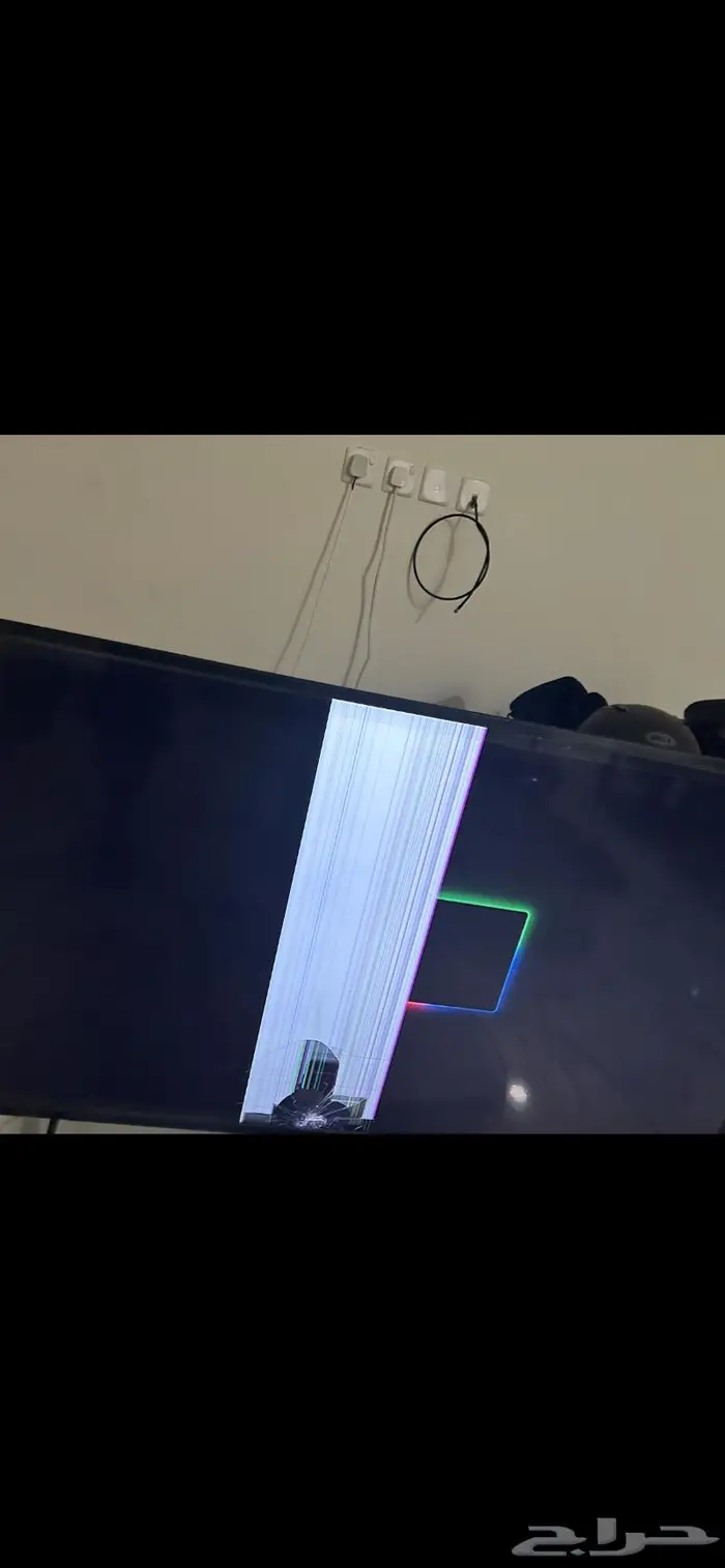شاشه سوني 55 بوصه مكسوره للبيع 0