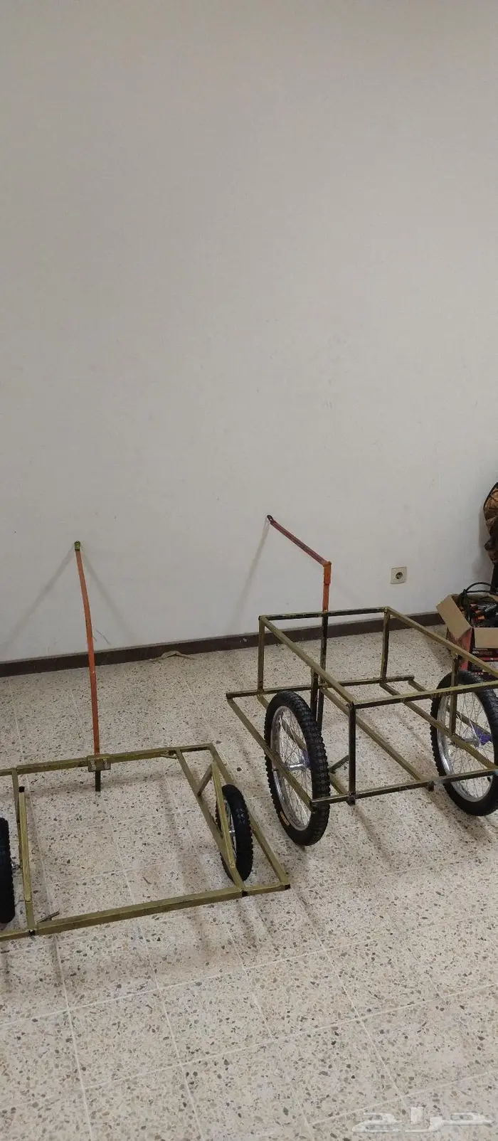 عربيه و سطحه او مقطورة صغيرة لسيكل للعجله 5