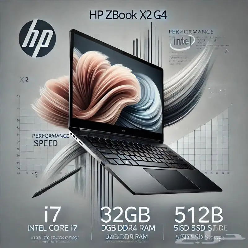 كمبيوتر hp z book x2 g4 4