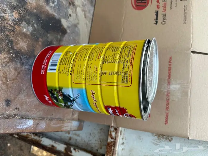 علب حليب فارغه ( فاضيه ) 0