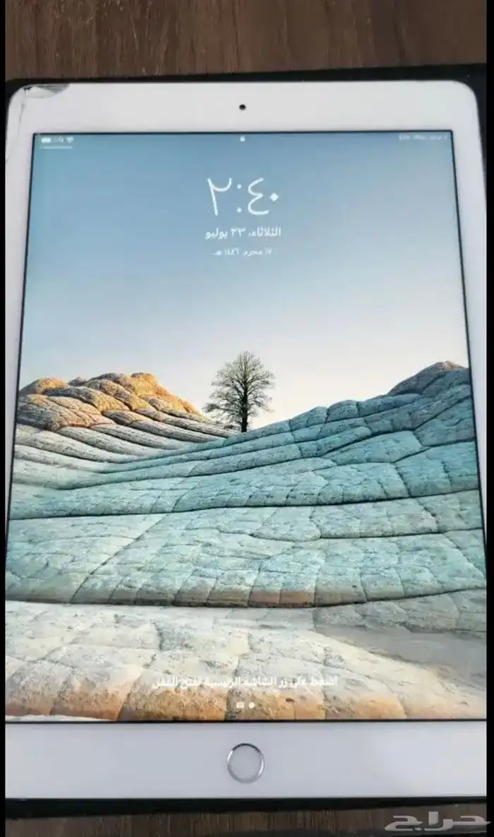 آيباد Apple مع مدخل شريحة 0