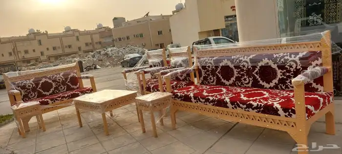 كراسي خشب جلسات خارجية وحدائق ومنازل وأسطح 24