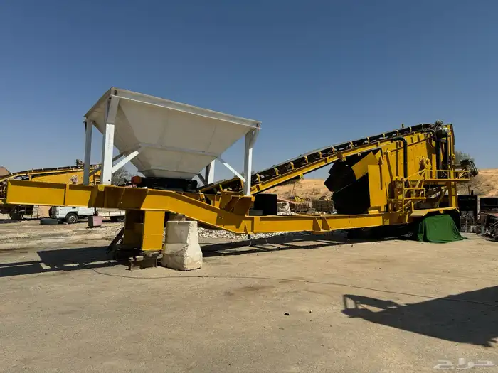 غربال موبايلي 4 طبقات غربال متنقل للايجار 1