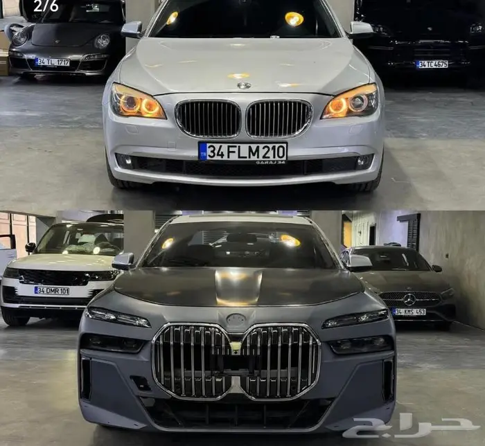 تعديل BMW الى2023 Mوصدام امامي 10