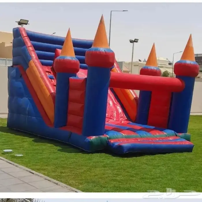 اجار نطيطات زحليقه العاب نطيطه ملعب صابوني 0