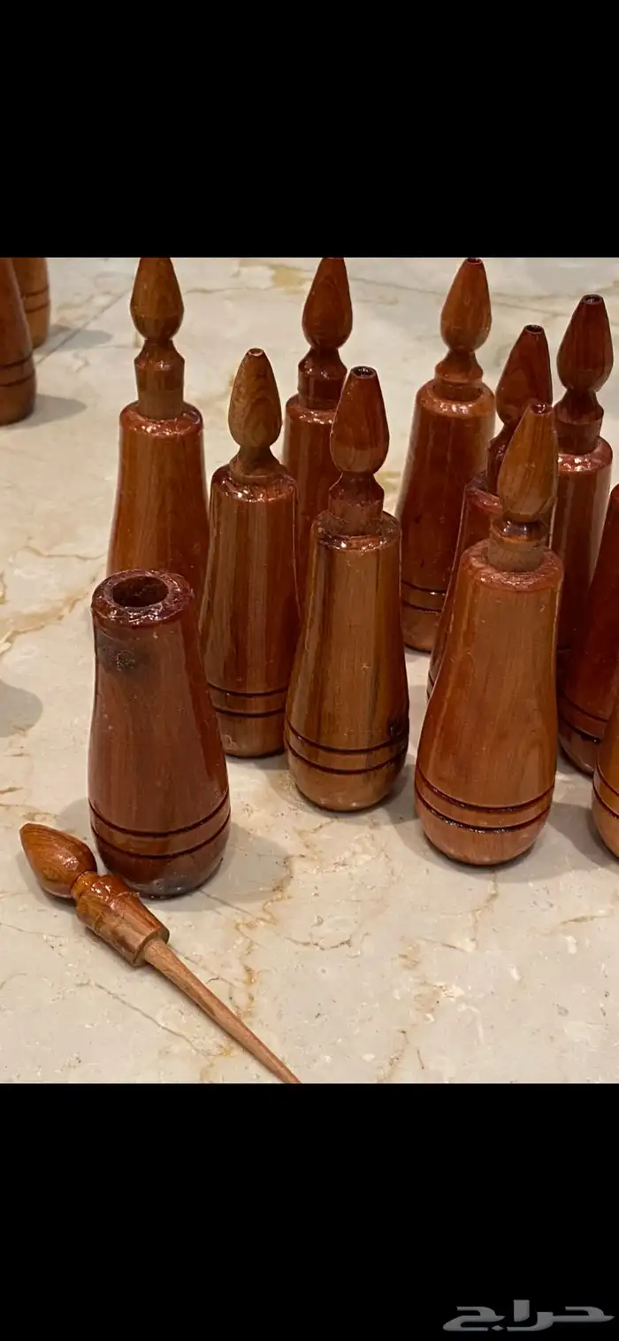 كحل إثمد   مكحلة خشب 0