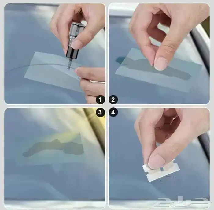 غراء إصلاح خاص للقزاز  الزجاج 2