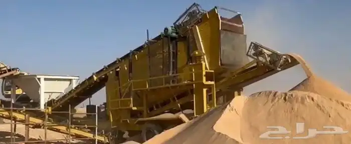 غربال موبايلي 4 طبقات غربال متنقل للايجار 0