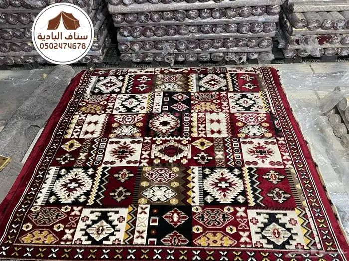 سجاد زل تراثي للمشبات الشعبية وللاحواش الشعر الخيام استراحة 3
