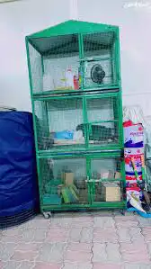 محاكر طيور قطط كلاب الزينه اقفاص رفوف 7