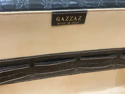 شنطة مجوهرات شنطة يد من محلات قزاز Gazzaz قديمة 2