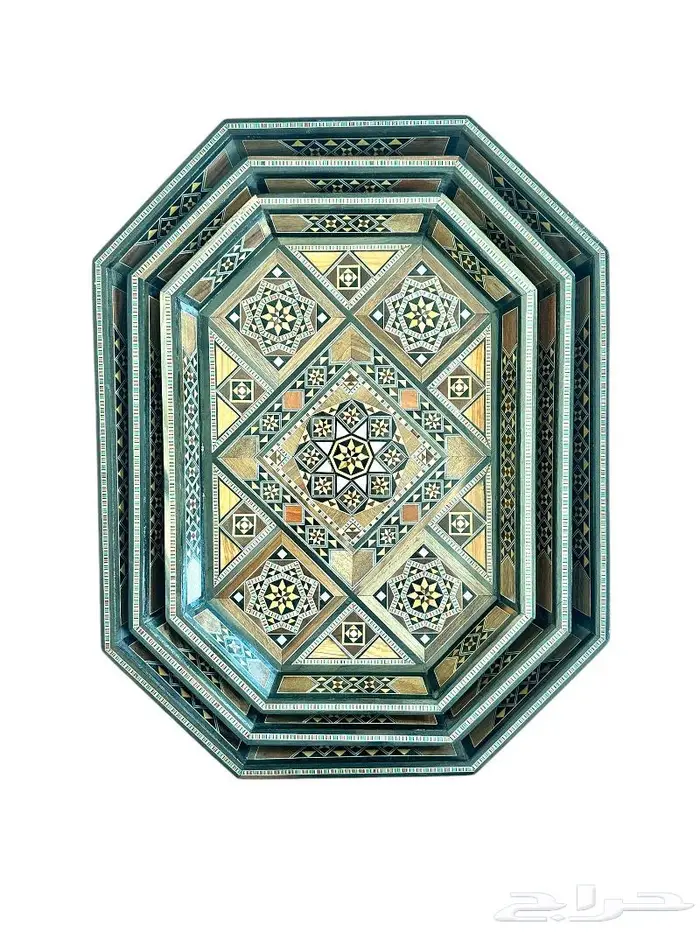 تصفية صواني دمشقية موزاييك 5