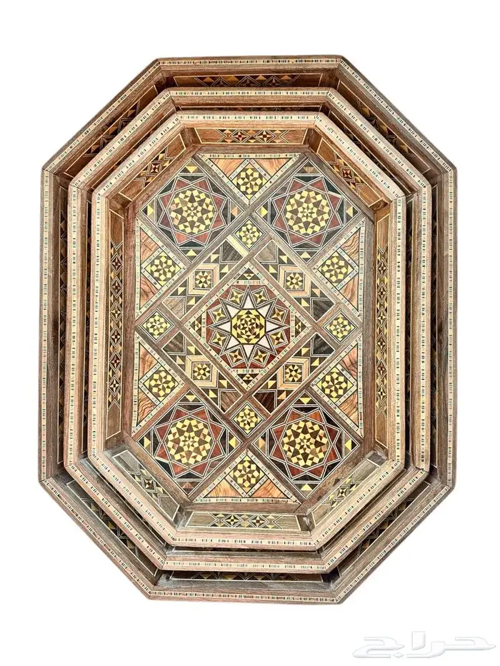 تصفية صواني دمشقية موزاييك 1