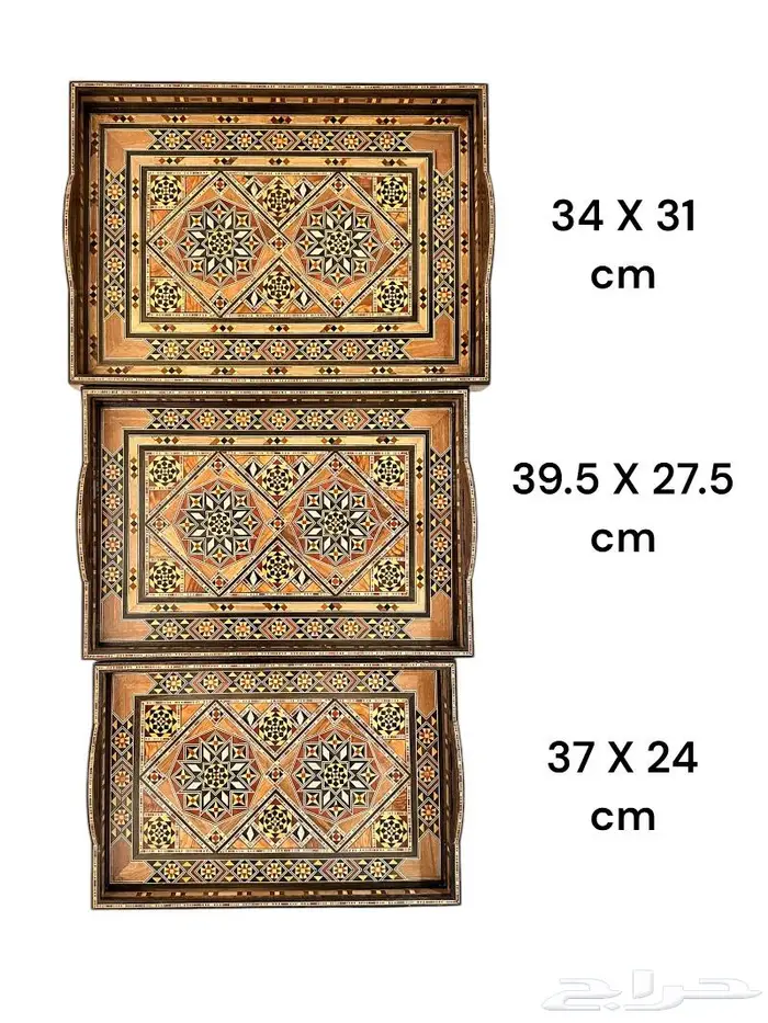 تصفية صواني دمشقية موزاييك 9