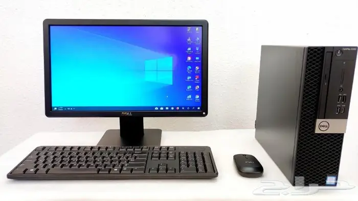 كمبيوتر مكتبي دلDELL_حجم صغير_نظيف_Core i5 0