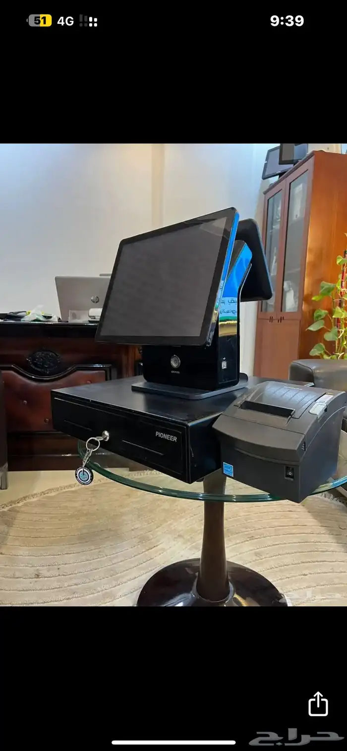 كاشير كوري مستخدم نظيف اخو الجديد شاشتين 2