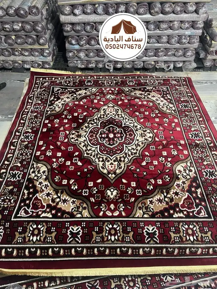 سجاد زل تراثي للمشبات الشعبية وللاحواش الشعر الخيام استراحة 4