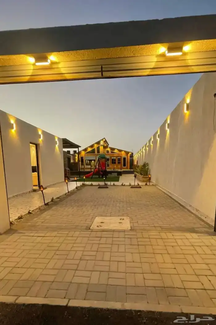 شاليهات للايجار في جدة استراحة كوخ شاليه بسخان استراحات جده 20
