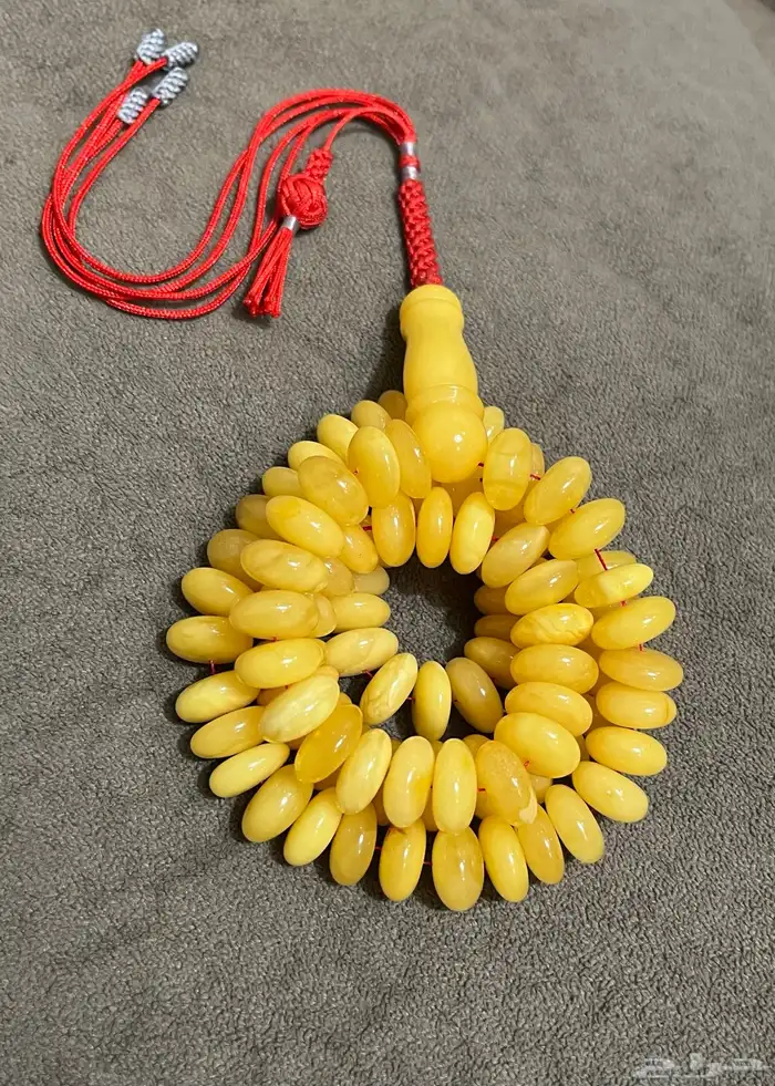 سبحة كهرب طيبة 0