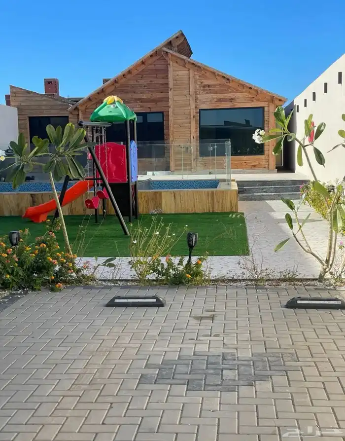 شاليهات للايجار في جدة استراحة كوخ شاليه بسخان استراحات جده 21