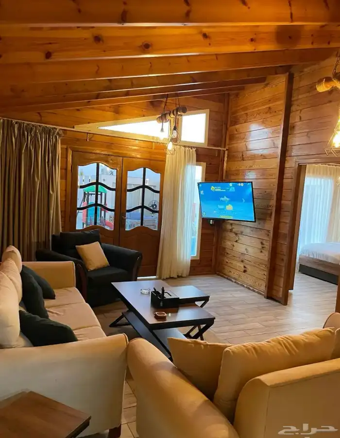 شاليهات للايجار في جدة استراحة كوخ شاليه بسخان استراحات جده 23