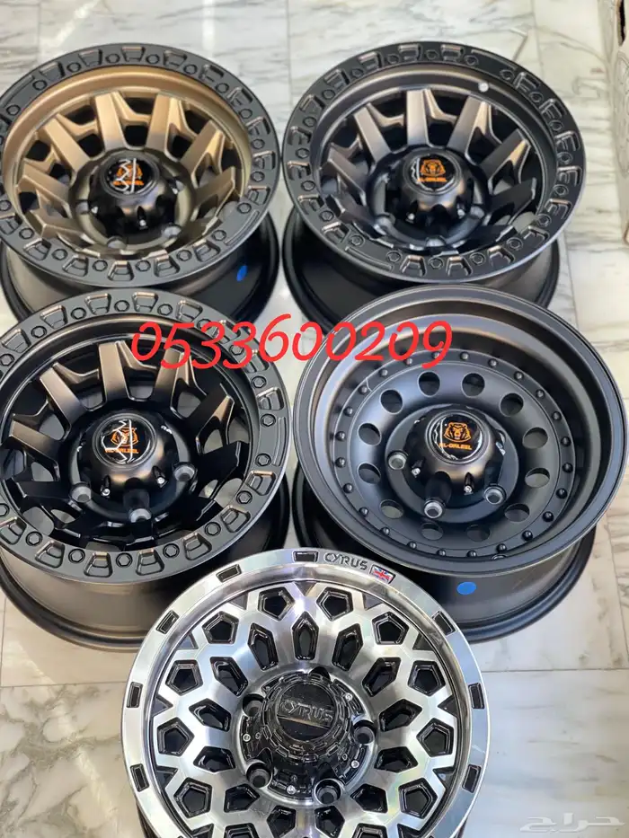 جنوط سوزوكي جيمني مقاس 15 كوبي ون 7