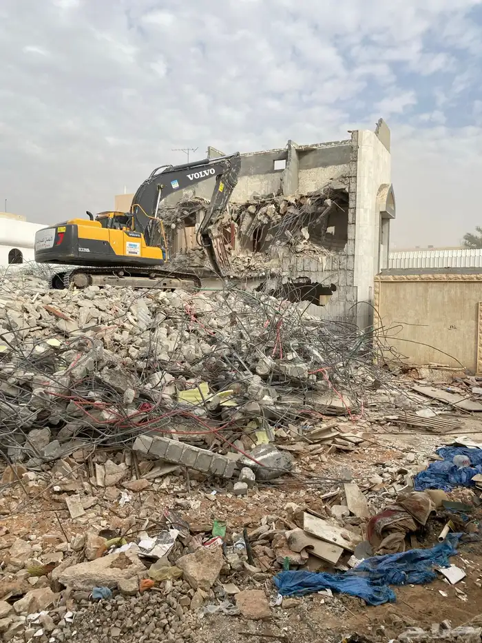 هدم إزالة المباني تكسير. حفر 11