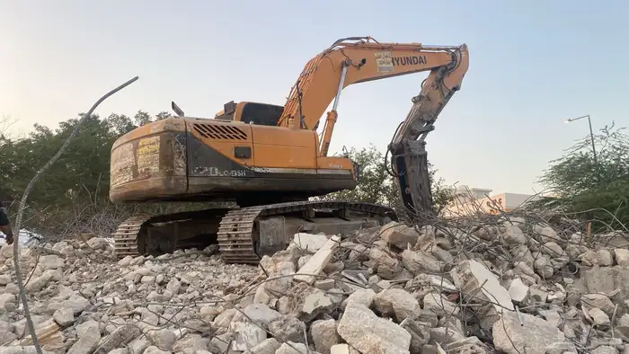 هدم إزالة المباني تكسير. حفر 5