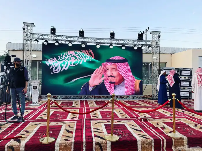 تنظيم حفل شاشات اضائة 3