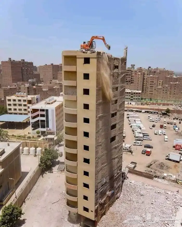 هدم إزالة المباني تكسير. حفر 1