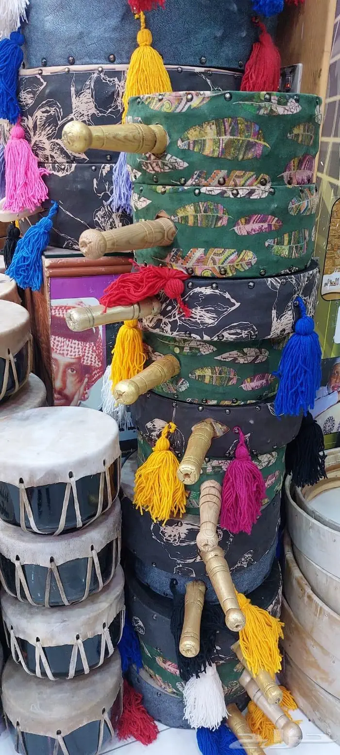 طبل نجدي طبل سامري مثلوثه دفوف زير دفوف رق 21