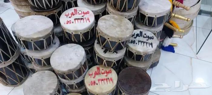 طبل نجدي طبل سامري مثلوثه دفوف زير دفوف رق 17