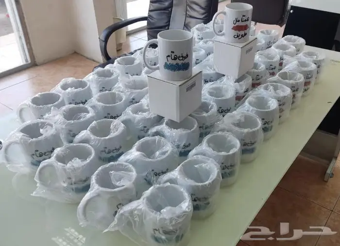 طباعة اكواب وتيشيرتات اليوم الوطني 6