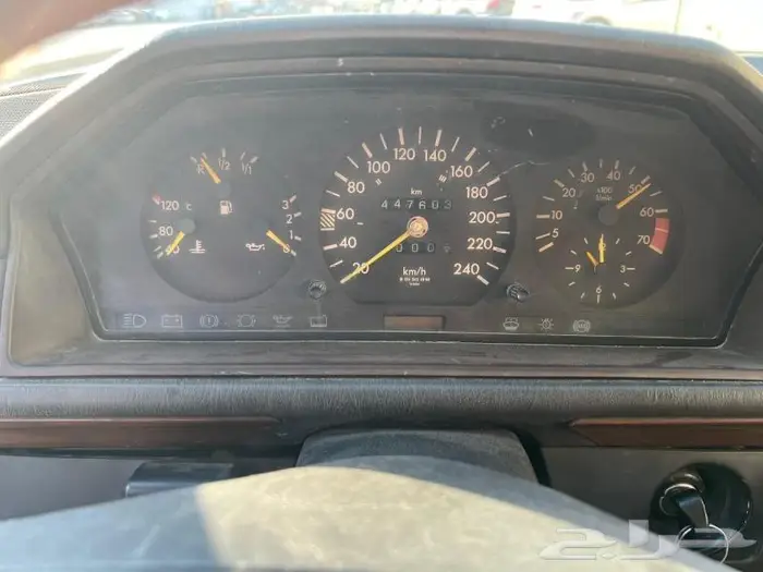 سياره مرسيدس موديل 91 ديزل 5 سلندر حجم 200 قير عايدي 12