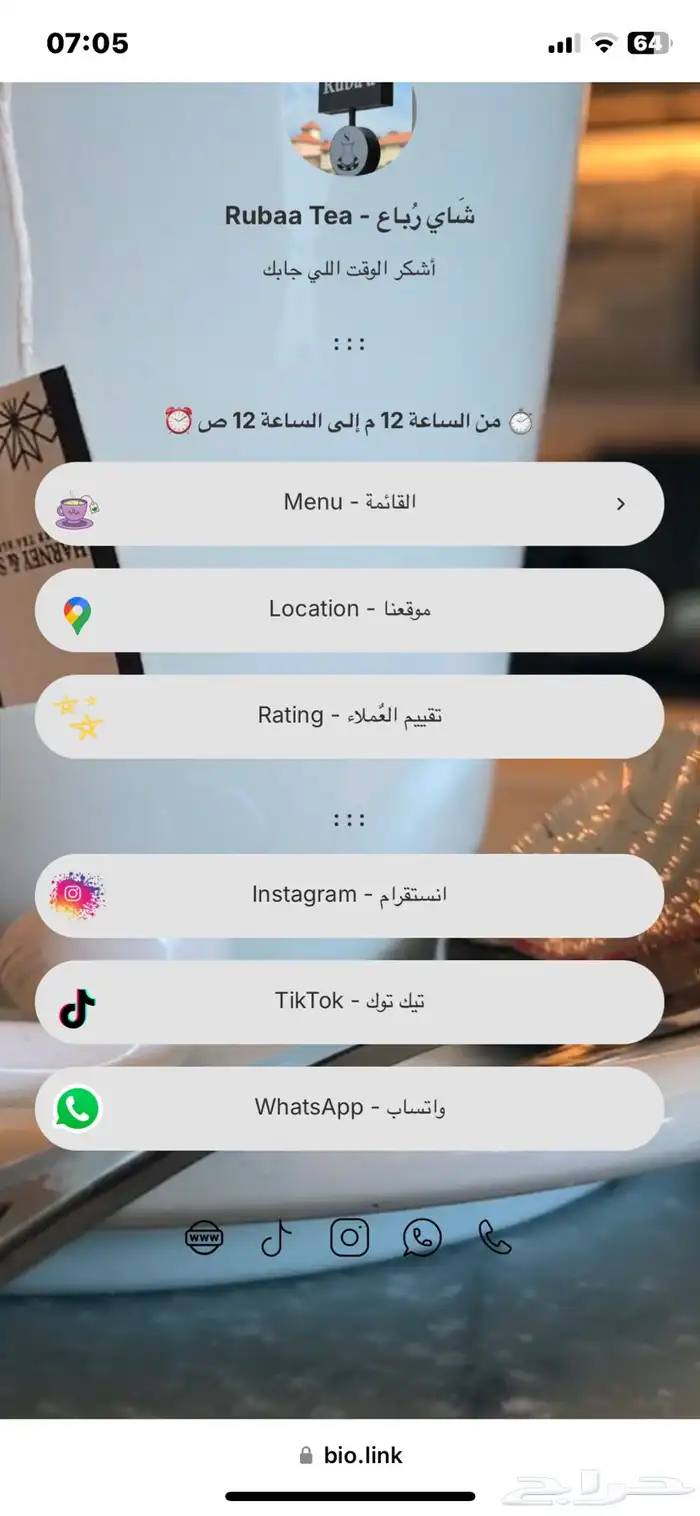 تصميم مواقع و صفحات الهبوط لينك تري Link Tree 4