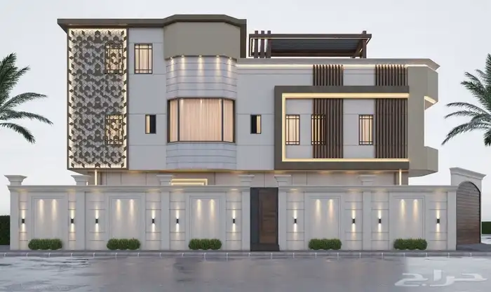 تصميم ديكور خارجي واعداد المخططات الهندسية 2