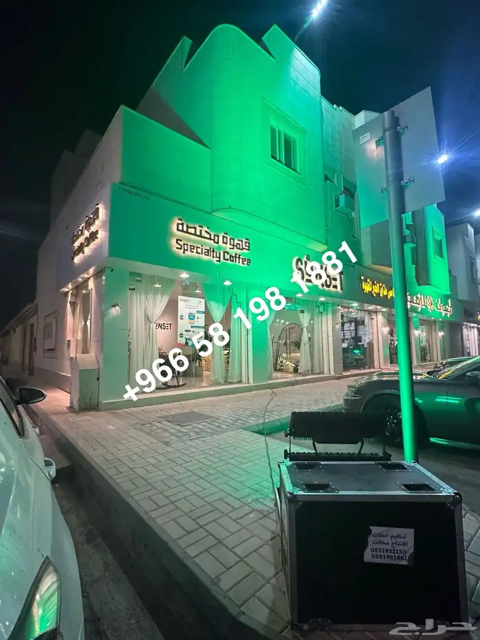 ايجار بلونات افتتاح محل ليزر اضاءه 4