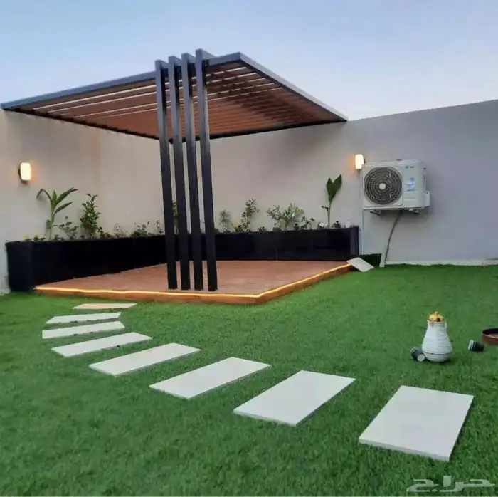 العشب الصناعي وبديل الخشب والديكورات الداخليه 17