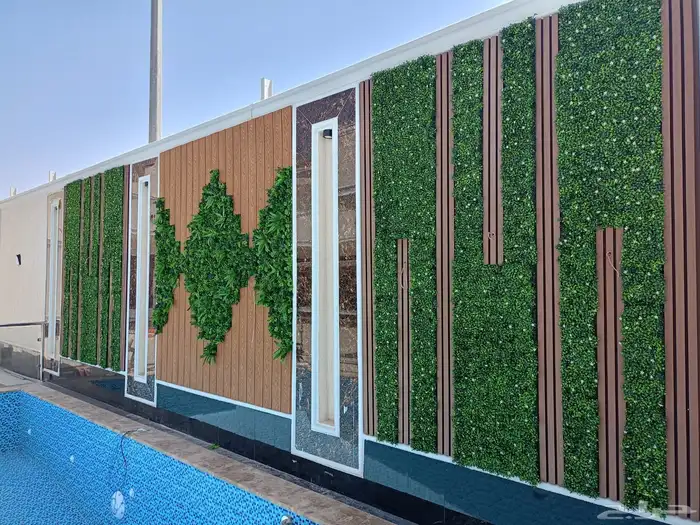 العشب الصناعي وبديل الخشب والديكورات الداخليه 3