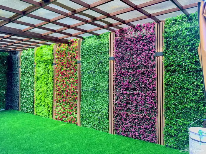 العشب الصناعي وبديل الخشب والديكورات الداخليه 4