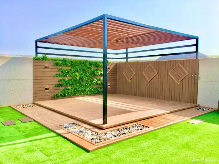 العشب الصناعي وبديل الخشب والديكورات الداخليه 7