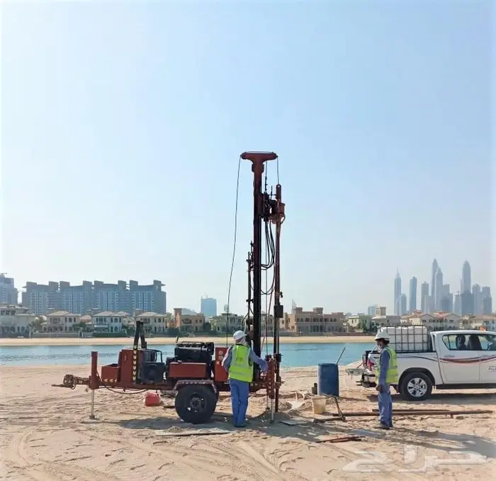 GEOTECNICAL DRILLING الاختبارات الجيوتقنية ومعدات الحفر 1