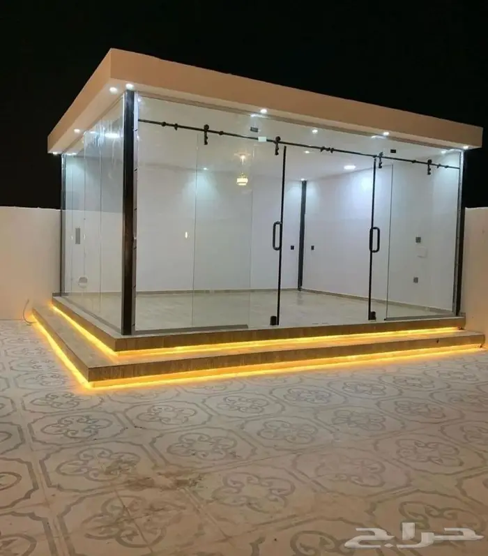 غرف زجاجية وجلسات وشلالات ونوافير 1