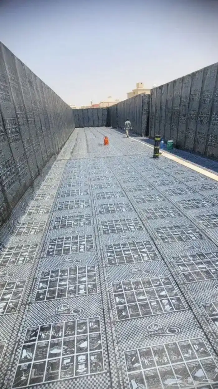 عوازل أسطح عوازل خزانات المياه عوازل هنجرالشنكو ضمان10سنوات 3