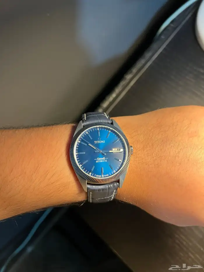ساعة سويسريه titoni تيتوني 7